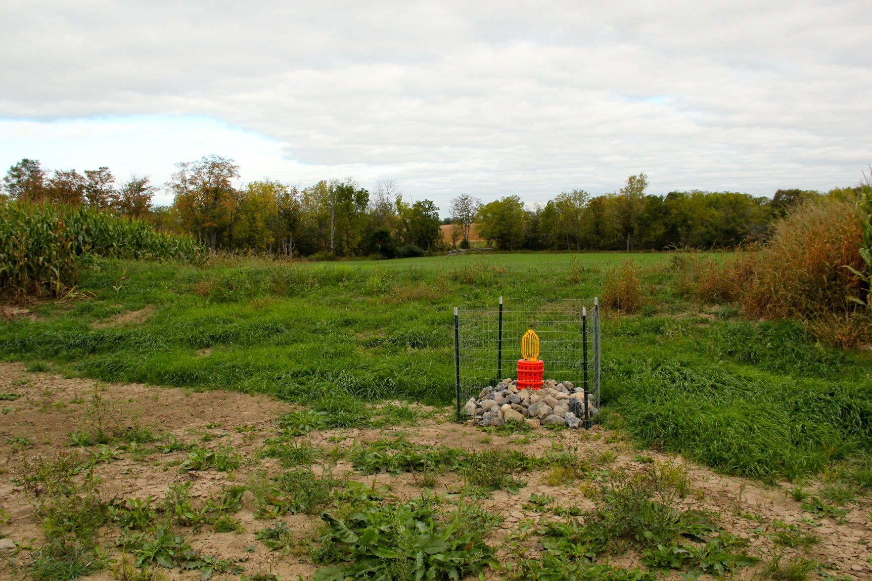 Water and sediment control basin
